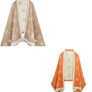 9355 2 Pieces Scarf For Women Pashmina Shawl Wrap Evening Dress Gift